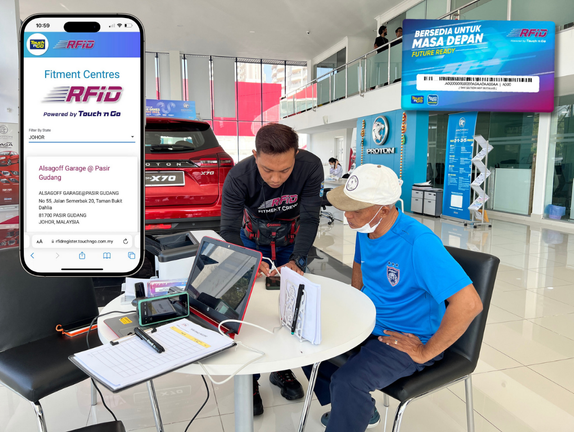 Pasang RFID Touch 'n Go Anda di Alsagoff Garage 2 sejarah 10